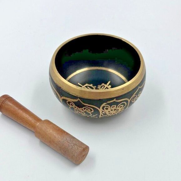 Other - Authentic Tibetan Singing Bowl Set For Meditation Spiritual and Healing Purposes